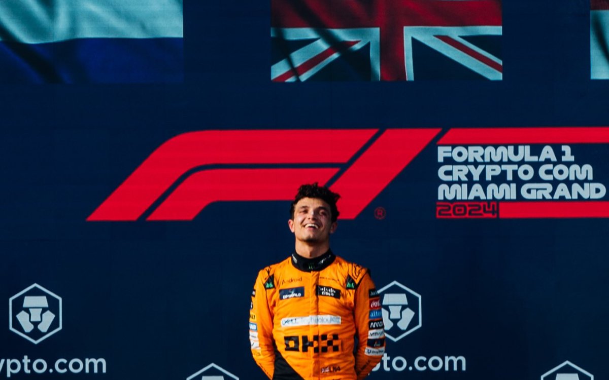 Norris takes first F1 win in Miami GP