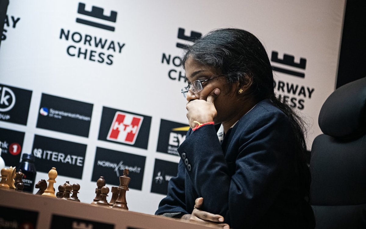 Norway Chess: Vaishali beats Koneru; Praggnanandhaa loses to Ding Liren in Armageddon