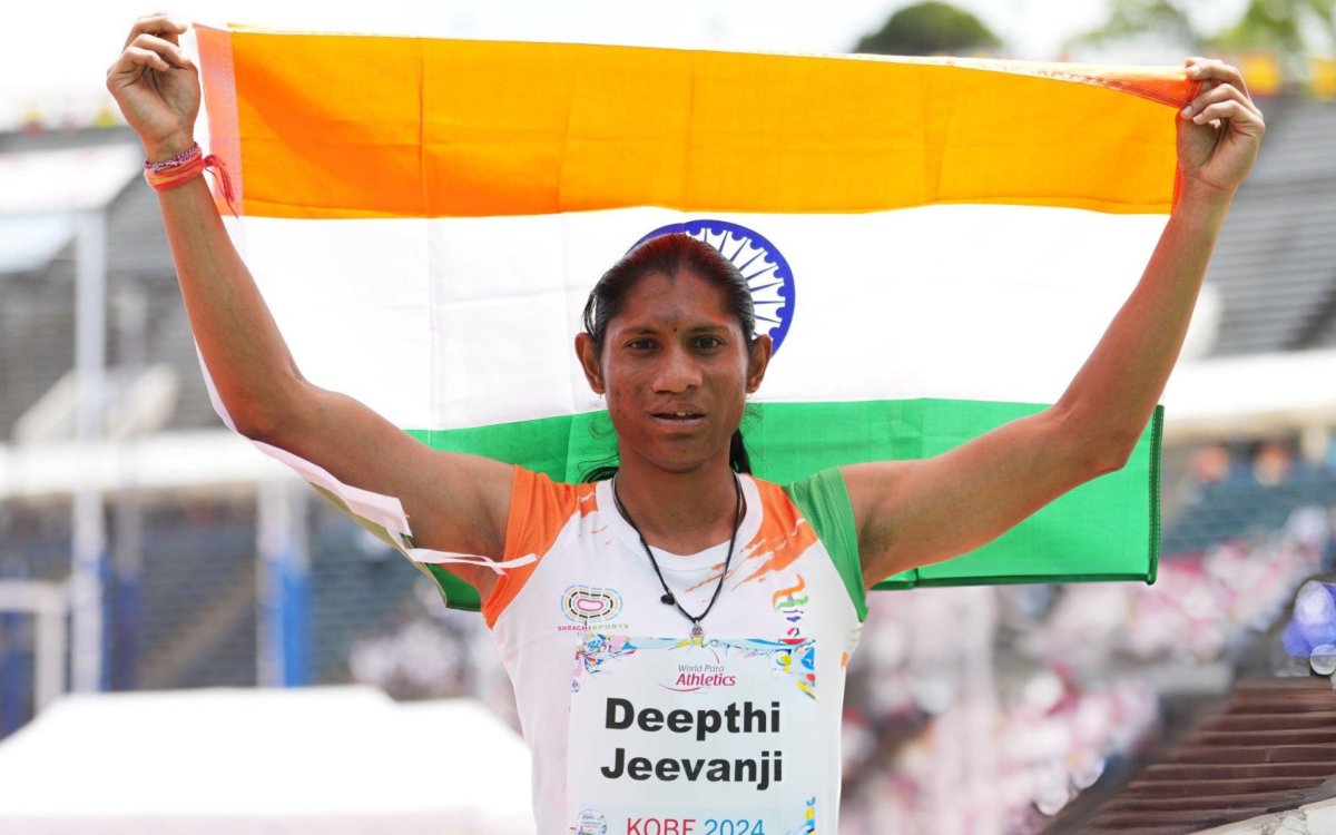 Para Worlds: Deepthi Jeevanji Smashes World Record To Win Gold In 400m T20 Category