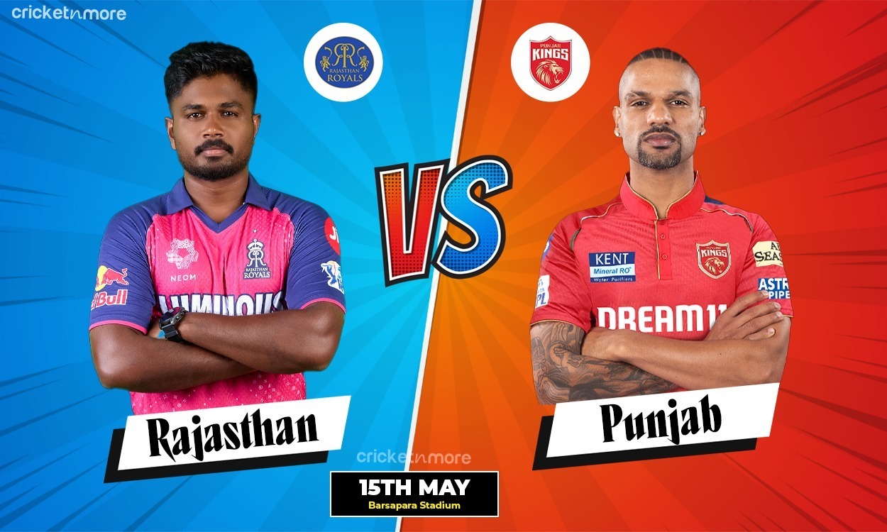 RR vs PBKS: Dream11 Prediction, 65th Match, Dream11 Team, Indian Premier League 2024