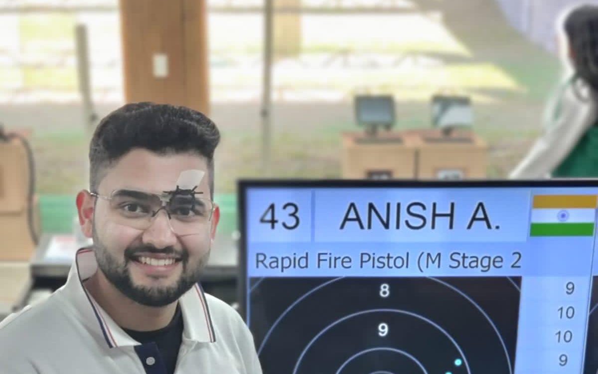 Shooting: Esha, Anish Register Second Win In Olympic Selection Trials