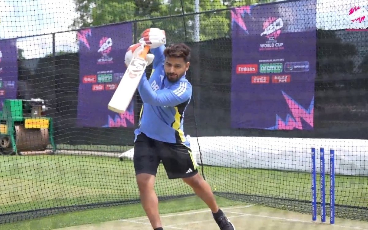 T20 World Cup: Pant Back In Nets For Team India, Says  really Enjoying It