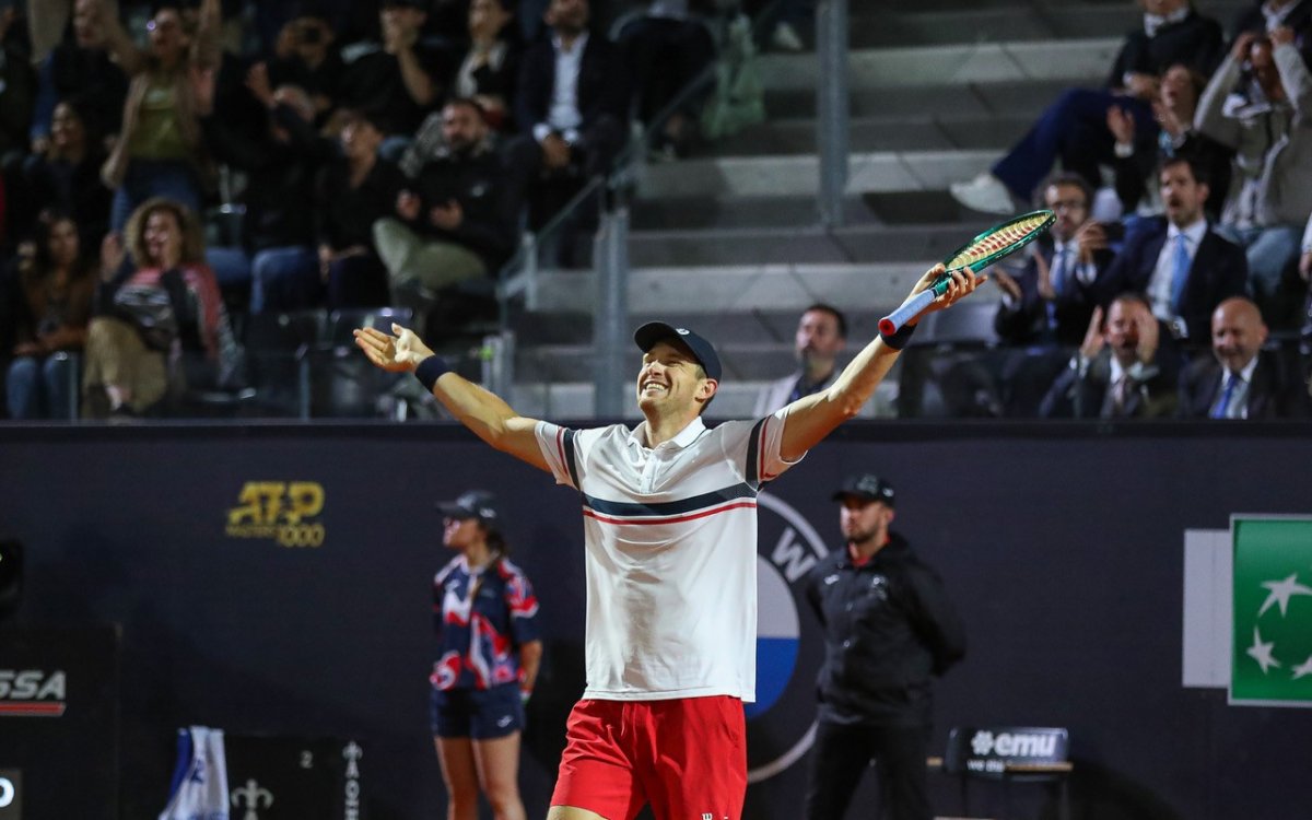 Tennis: Jarry beats Tsitsipas in Rome to make first ATP 1000 SF