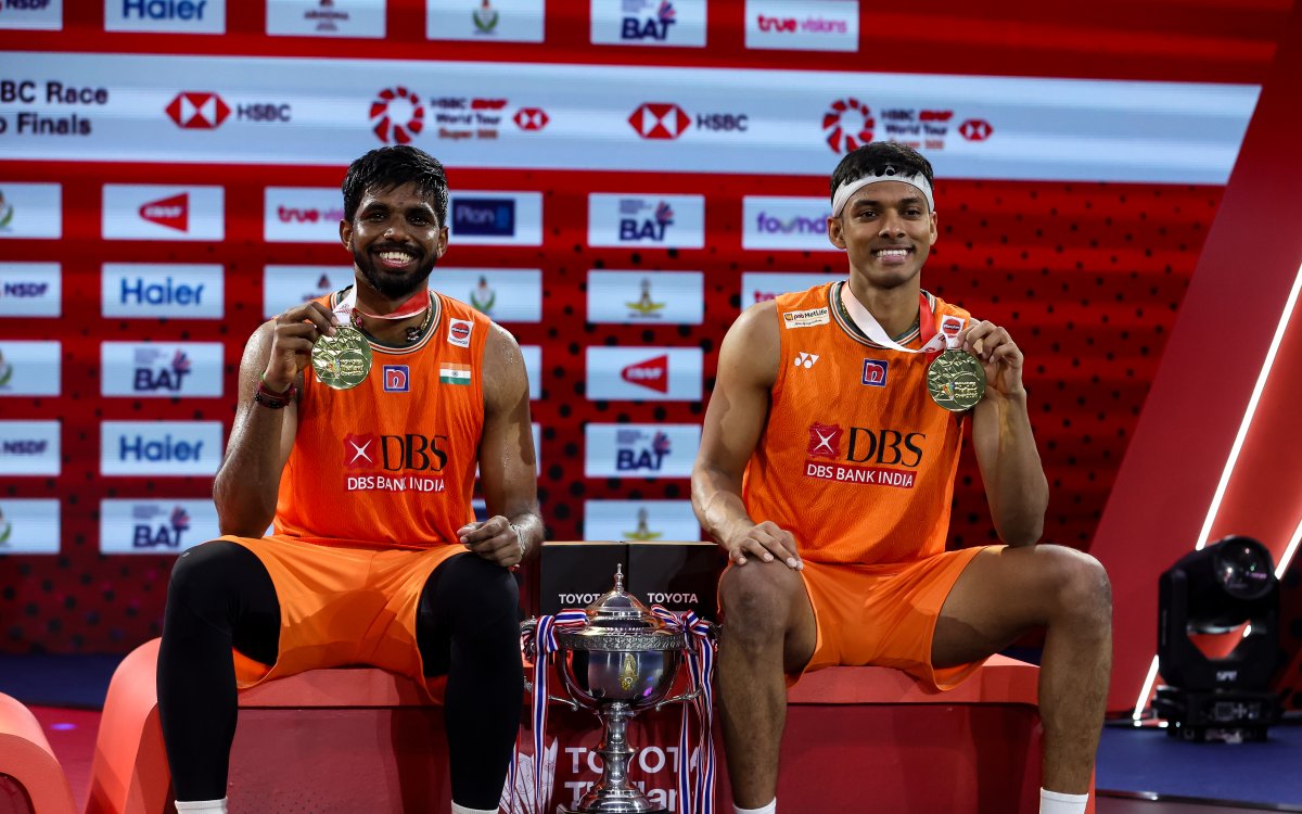 Thailand Open: Satwik-Chirag Clinch Men’s Doubles Crown Without Dropping A Game (Ld)