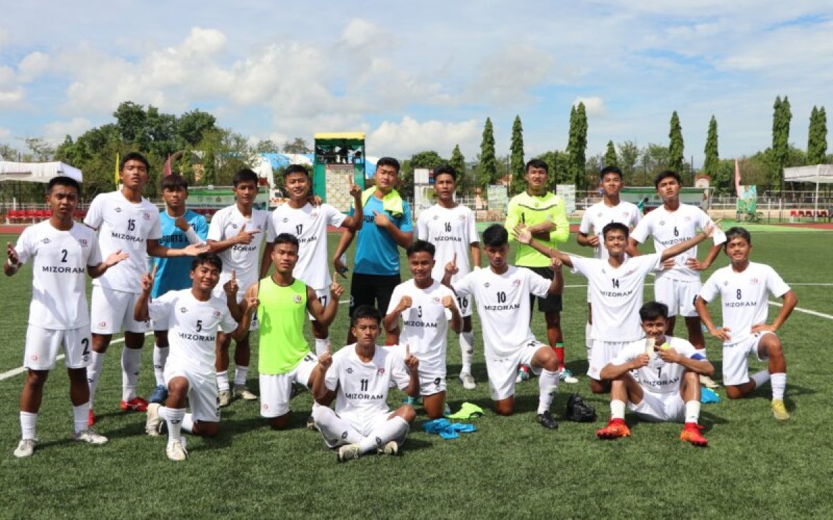 U20 Men s Football Nationals: Mizoram Slot 5 Goals Past Assam, To Play Delhi In Semis