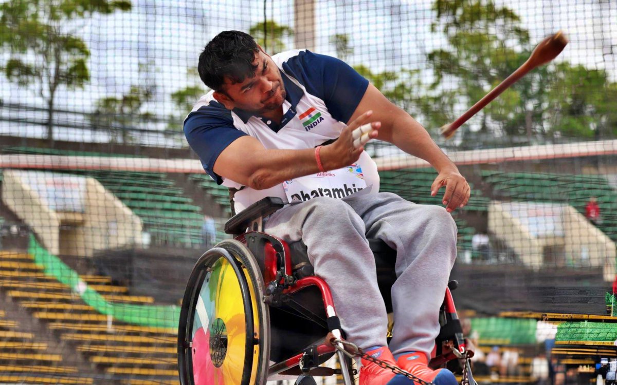 World Para-Athletics: Dharambir bags bronze in Men's Club Throw F51 with Asian record