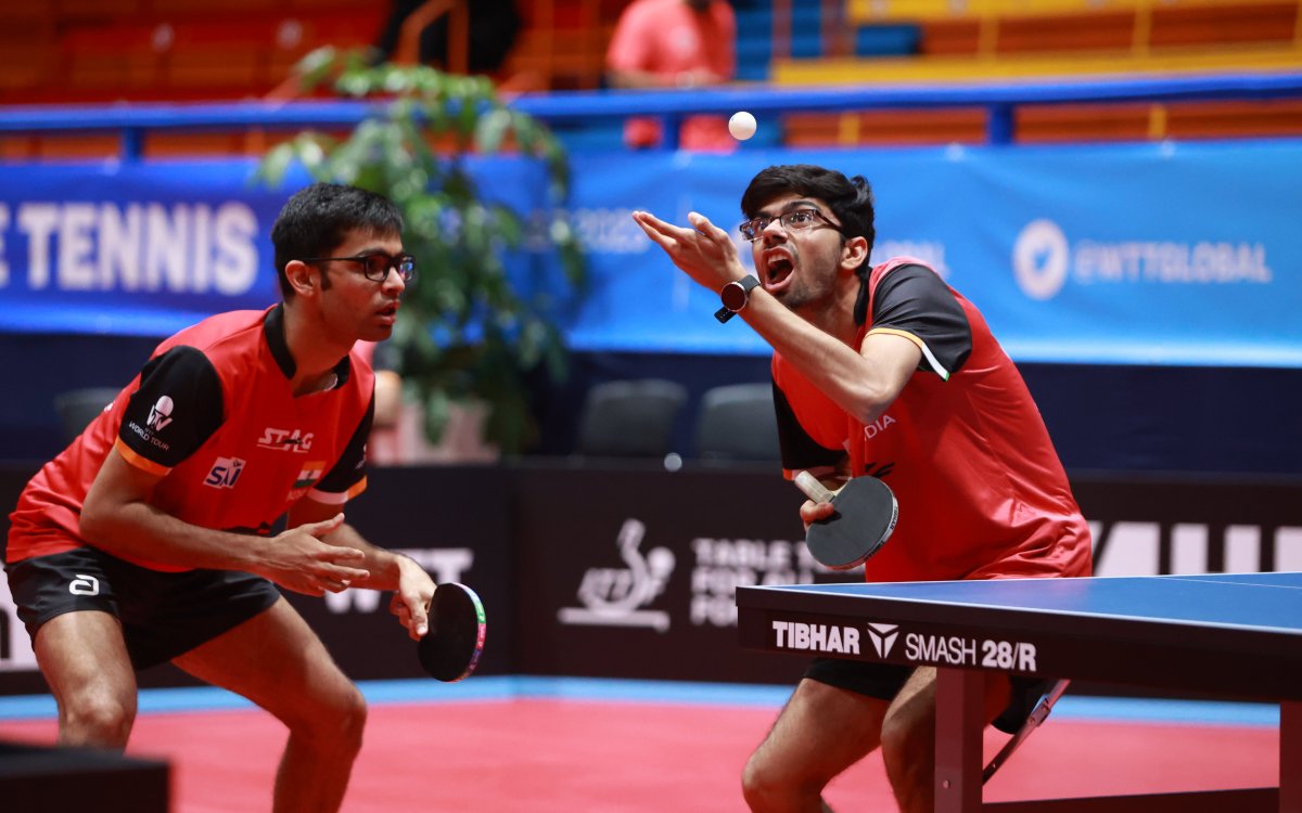 WTT Contender: Indian Pair Of Thakkar And Shah Storm Into Semis