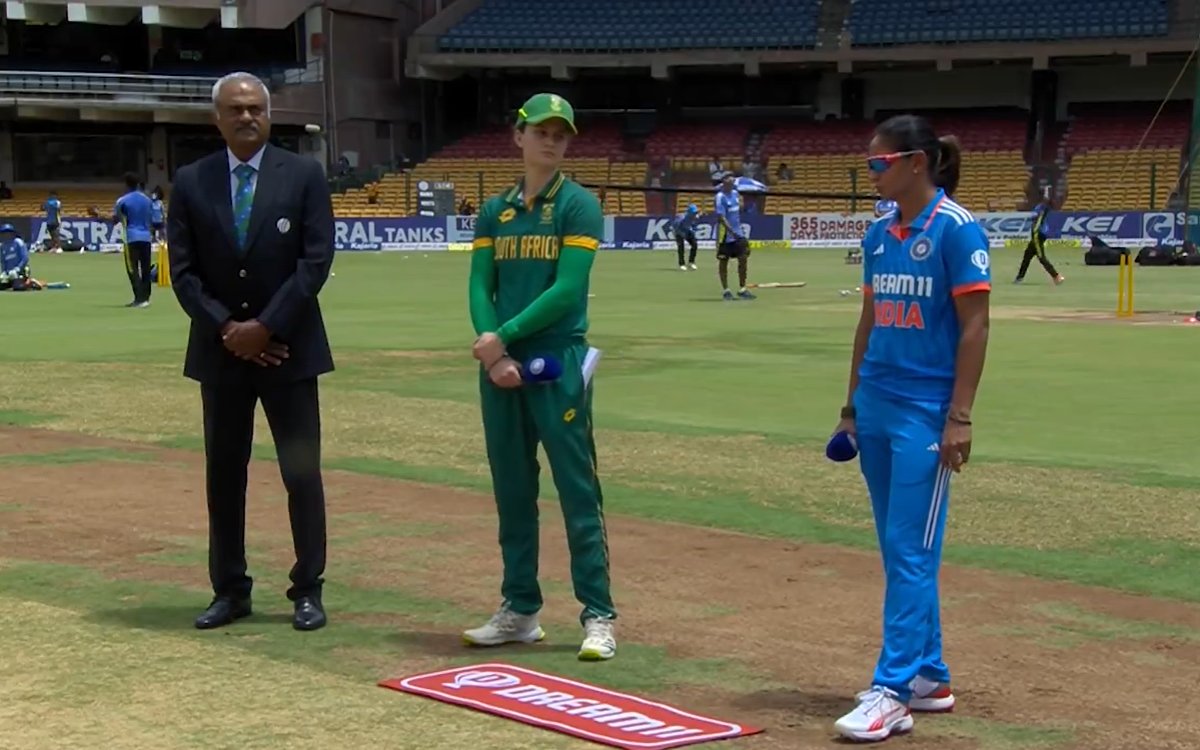 1st ODI: India women opt to bat first against South Africa in Bengaluru