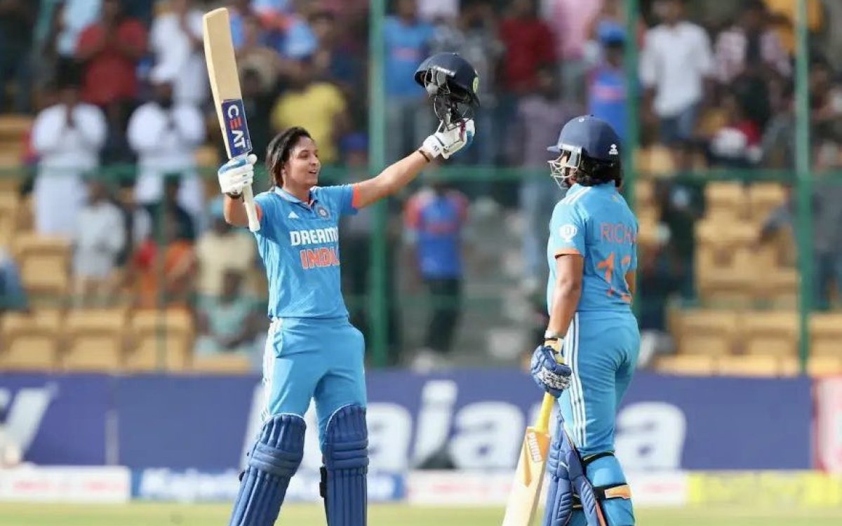 2nd ODI: Mandhana, Kaur Top Wolvaardt, Kapp Centuries As India Clinch Narrow 4-run Victory (Ld)