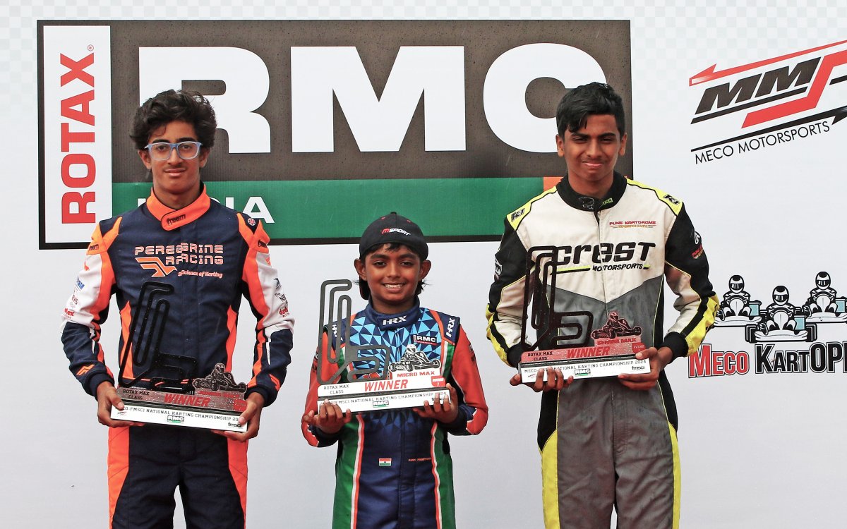 Akshat Misra strolls to victory at National Karting Championship Rotax Max