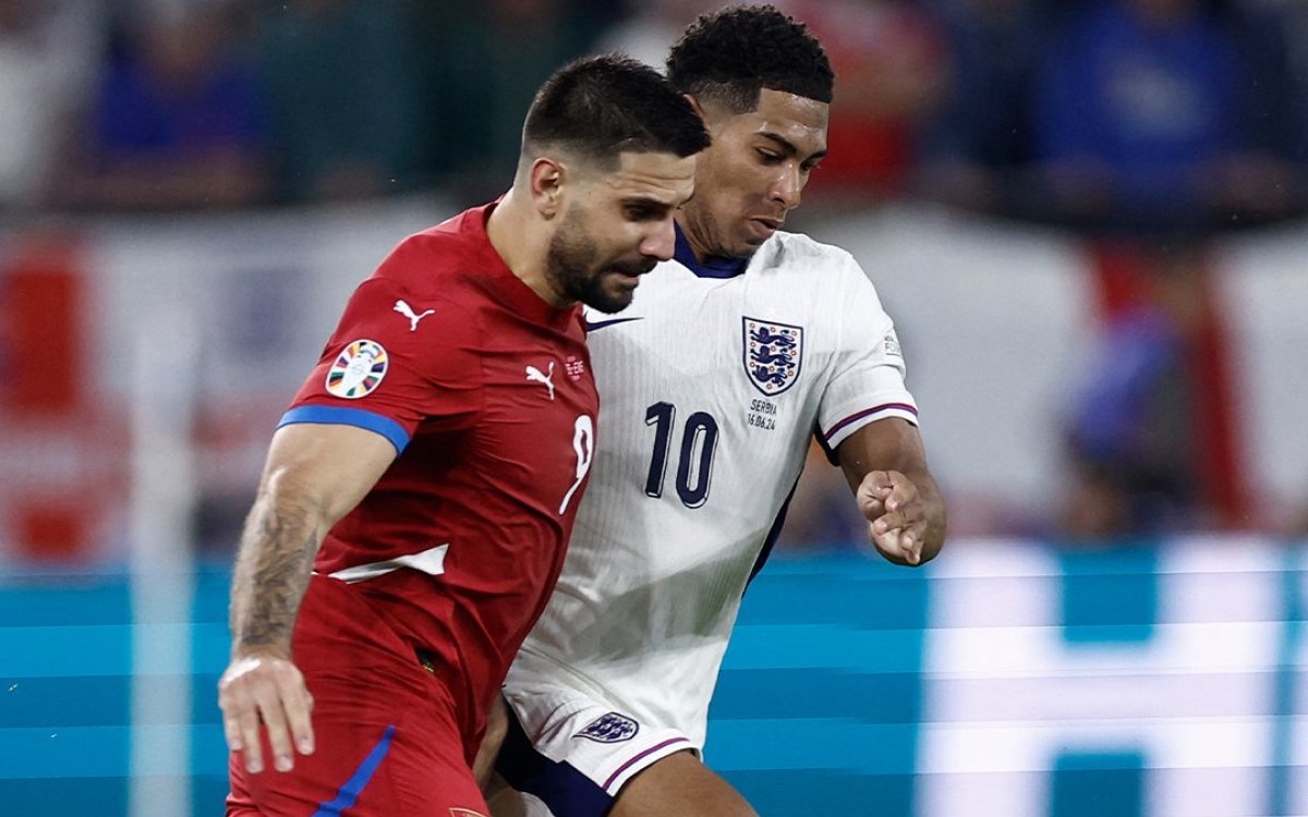 Euro 2024: Bellingham heads England to 1-0 win over Serbia