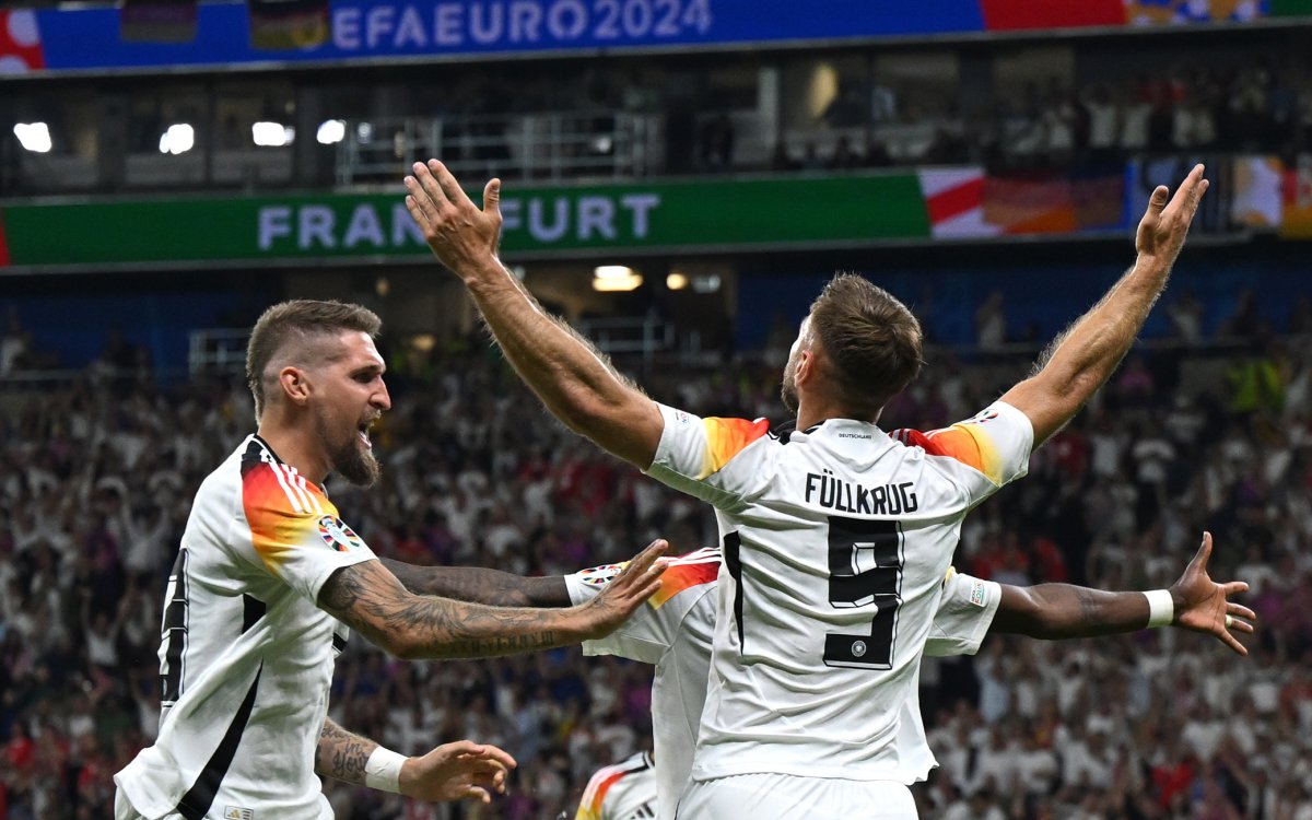 Euro 2024: Fullkrug cancels out Ndoye goal to keep Germany on top