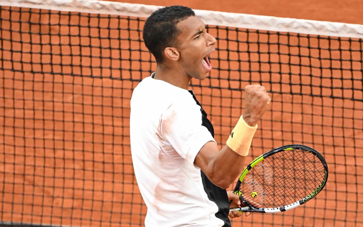 French Open: Auger-Aliassime Overcomes Shelton To Reach Fourth Round; De Minaur Fights Back To Beat Struff After Rain Disruption