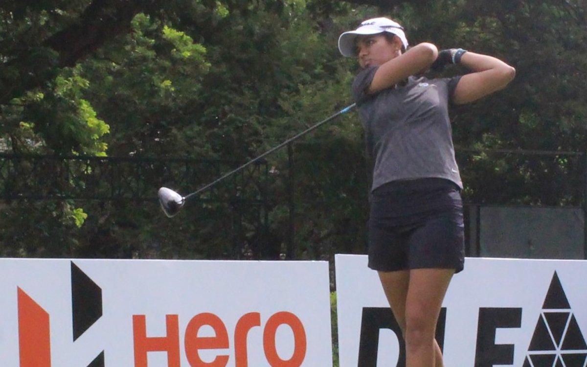 Golf: Vidhatri takes lead on her pro debut in 7th leg of WPGT