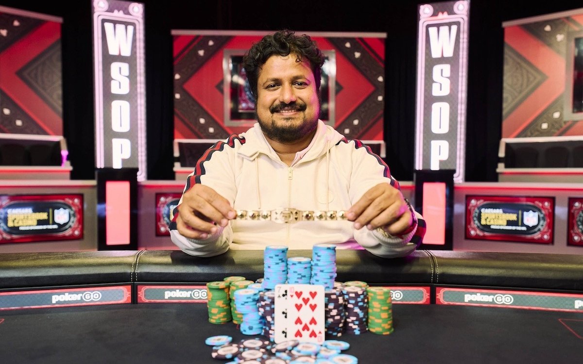 India's Santhosh Suvarna wins his second World Series of Poker title