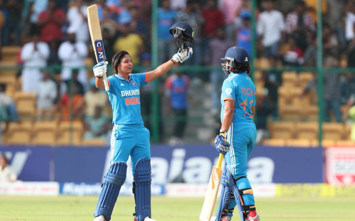 Mandhana Equals Mithali Raj s Record With Back-to-back Centuries Against South Africa