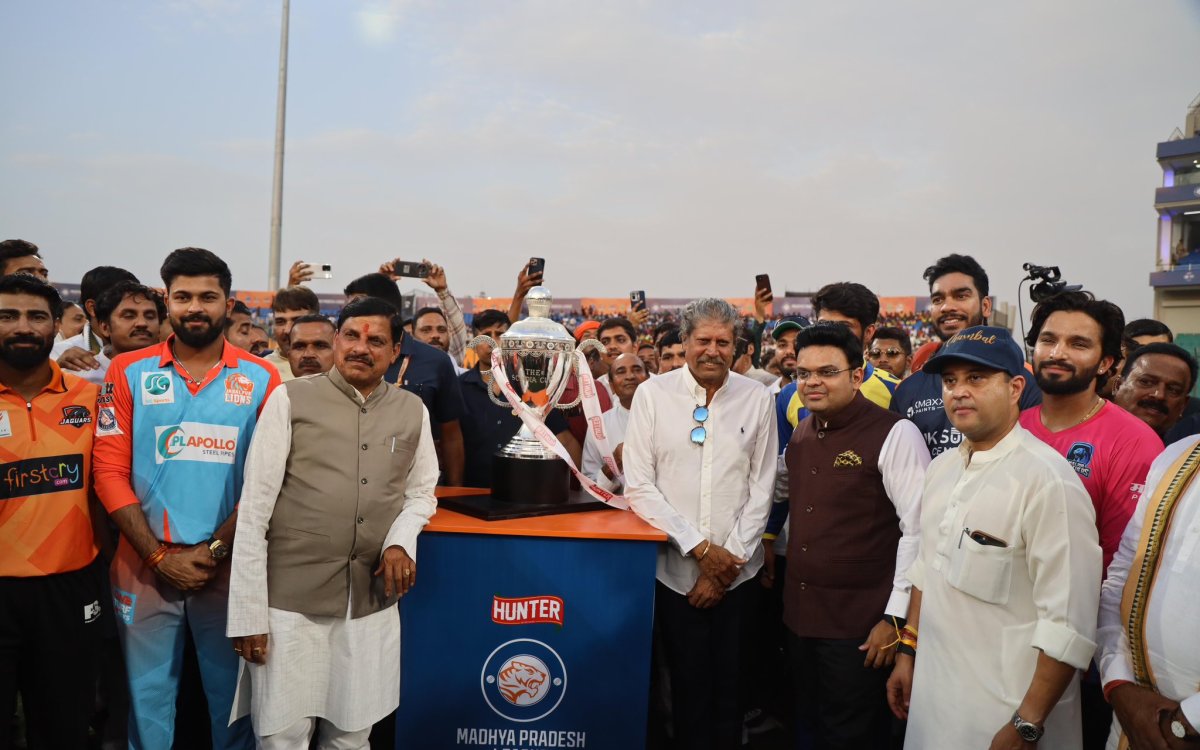 MP CM Mohan Yadav Inaugurates New Cricket Stadium In Gwalior, Launches MPPL