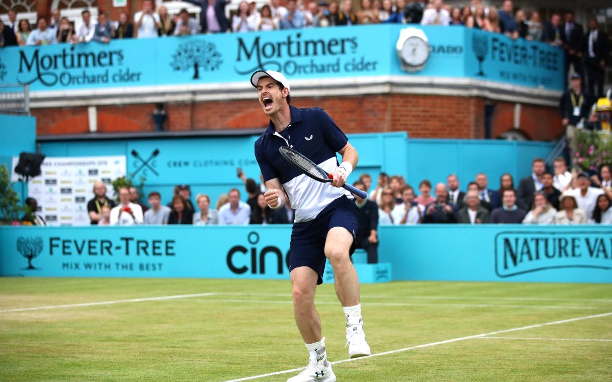 Murray Advances At Queen s Club With Win In 1000th Tour-level Match