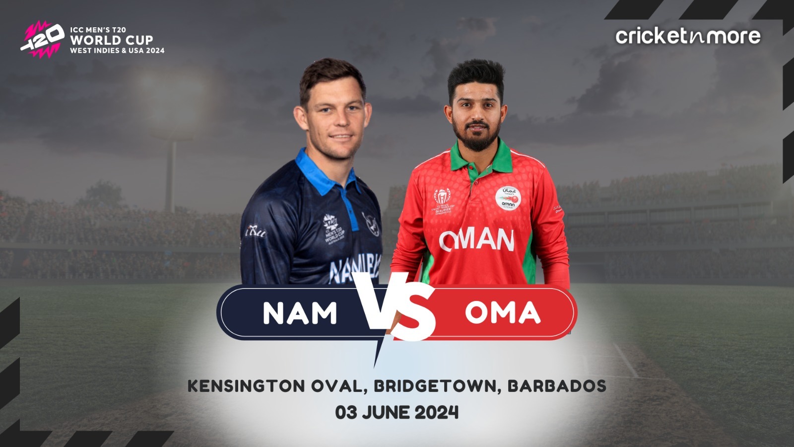 NAM vs OMN: Dream11 Prediction Match 3, ICC T20 World Cup 2024