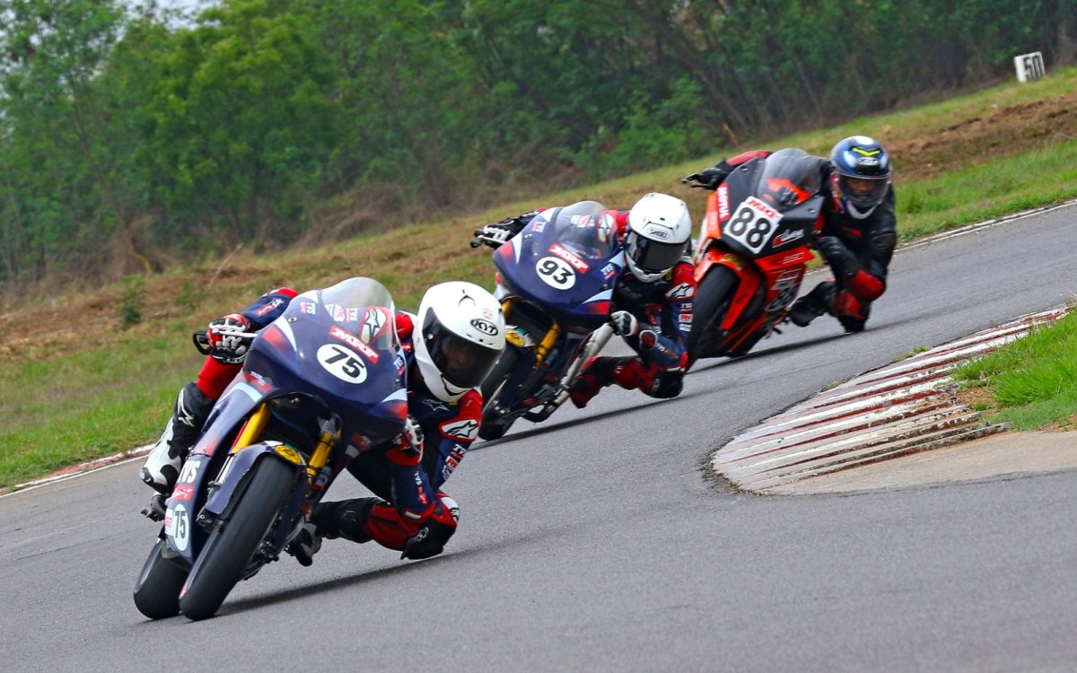 National Motorcycle Racing: Sarthak Chavan leads a 1-2 finish for TVS Racing