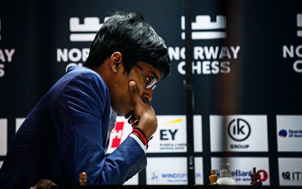 Norway Chess: Praggnanandhaa Stuns World No. 2 Caruana In Rd-5