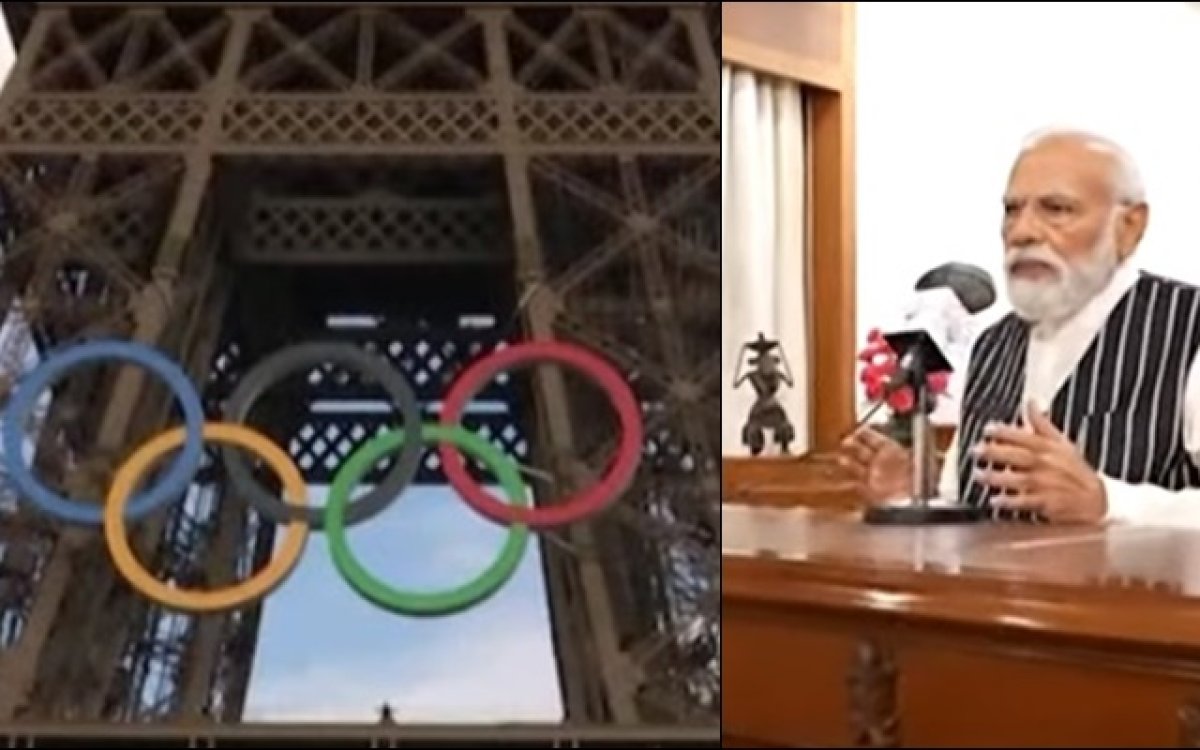 PM Modi bats for India team for Paris Olympics, says Cheers4Bharat