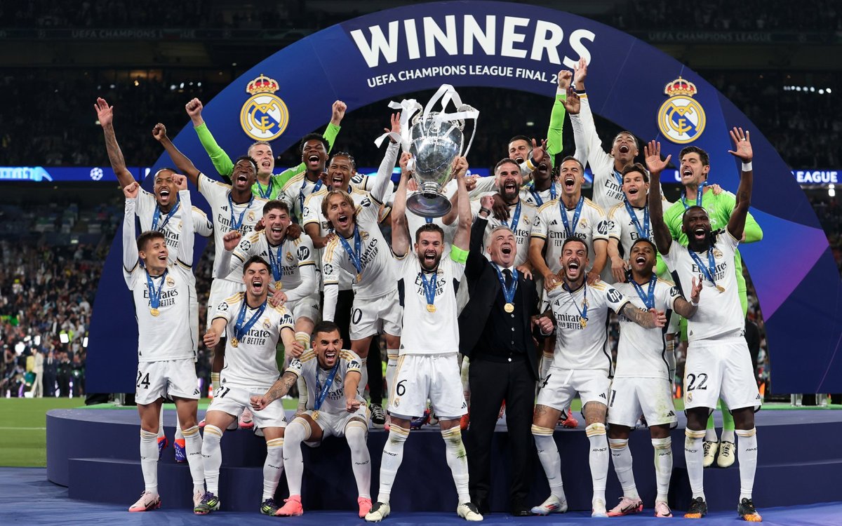 Real Madrid beat Dortmund 2-0 to win 15th Champions League title