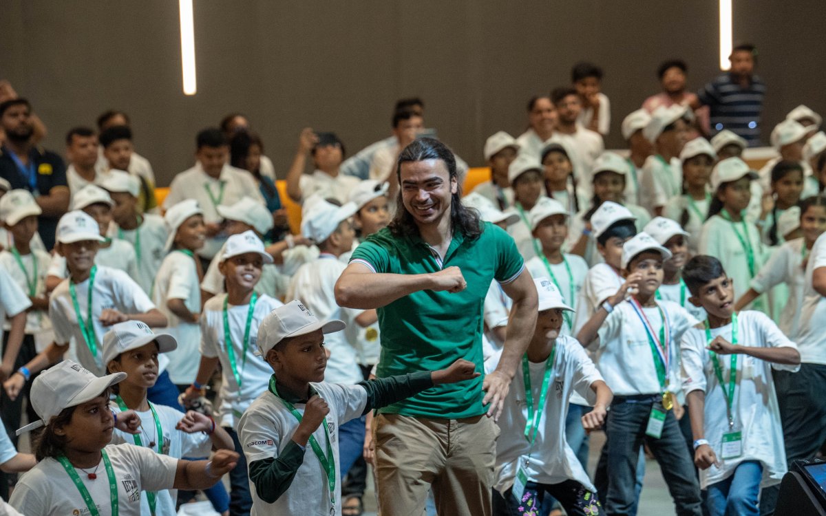 Reliance Foundation Celebrates Olympic Day With 900 Children Through Let’s Move India In Mumbai