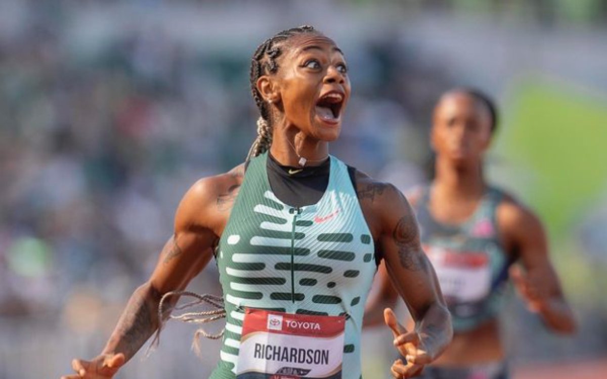 Sha'Carri Richardson secures spot for Paris Olympics with blazing 100m victory