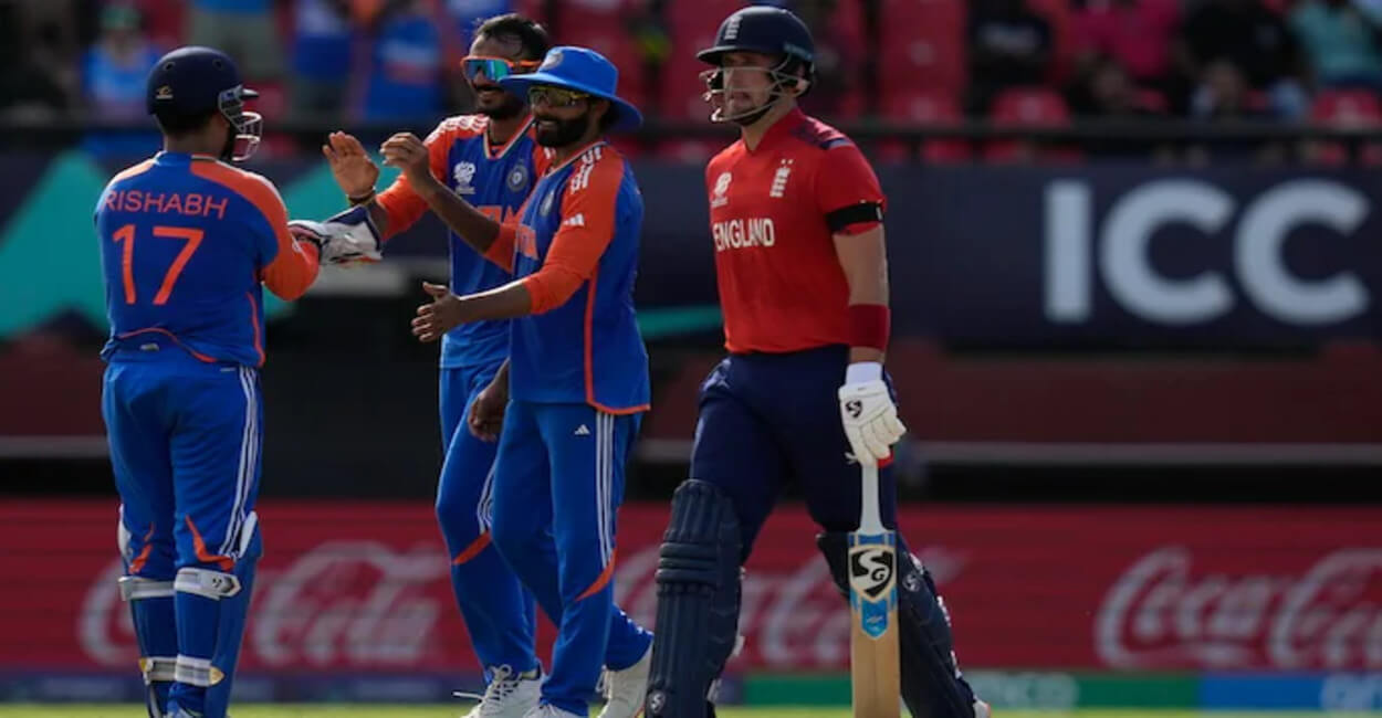 T20 World Cup 2024 Records: Records Shattered in India vs England One-Sided Semi-final 2 Clash in Guyana