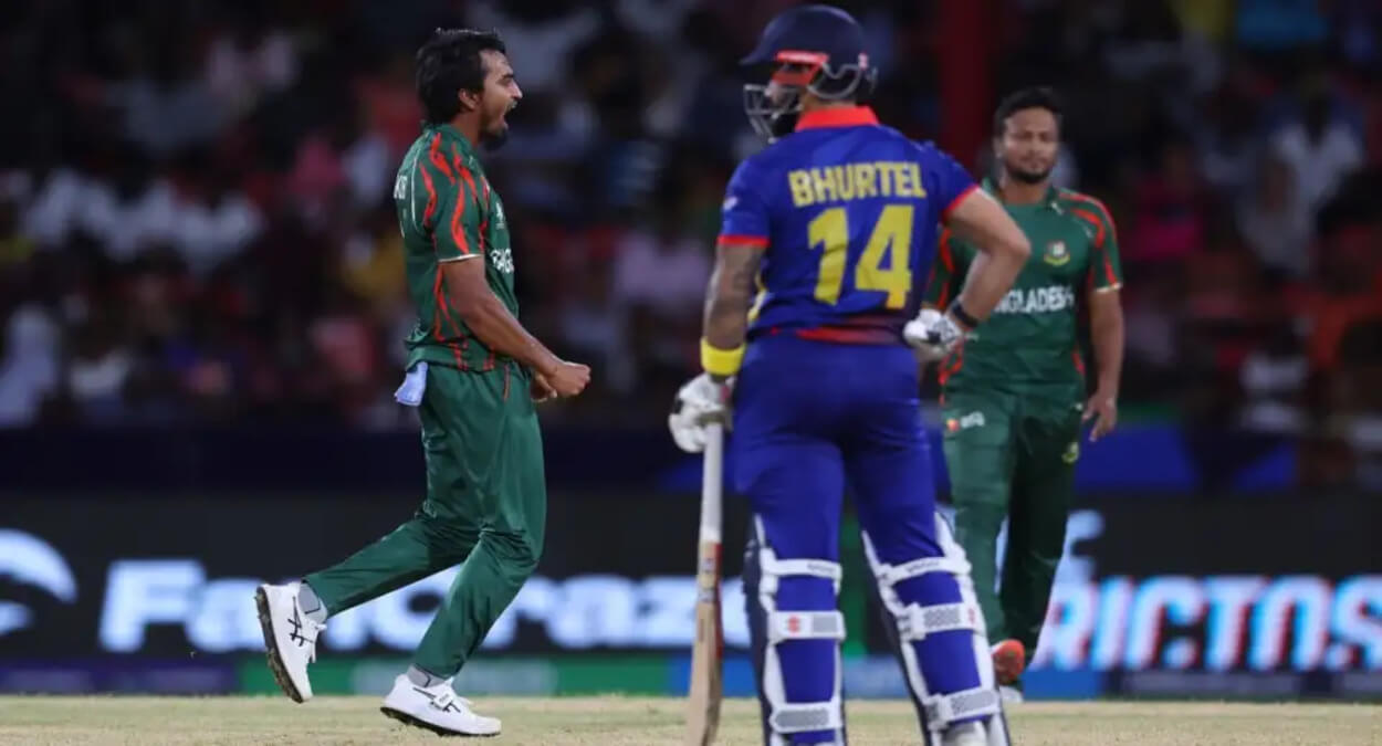 T20 World Cup 2024 Records: Records Shattered in Low-scoring Bangladesh vs Nepal Thriller in Kingsto