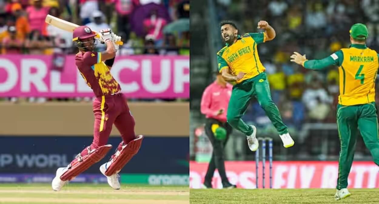 T20 World Cup 2024 Records: Records Shattered in West Indies vs South Africa nail-biting Super 8 Clash in Antigua