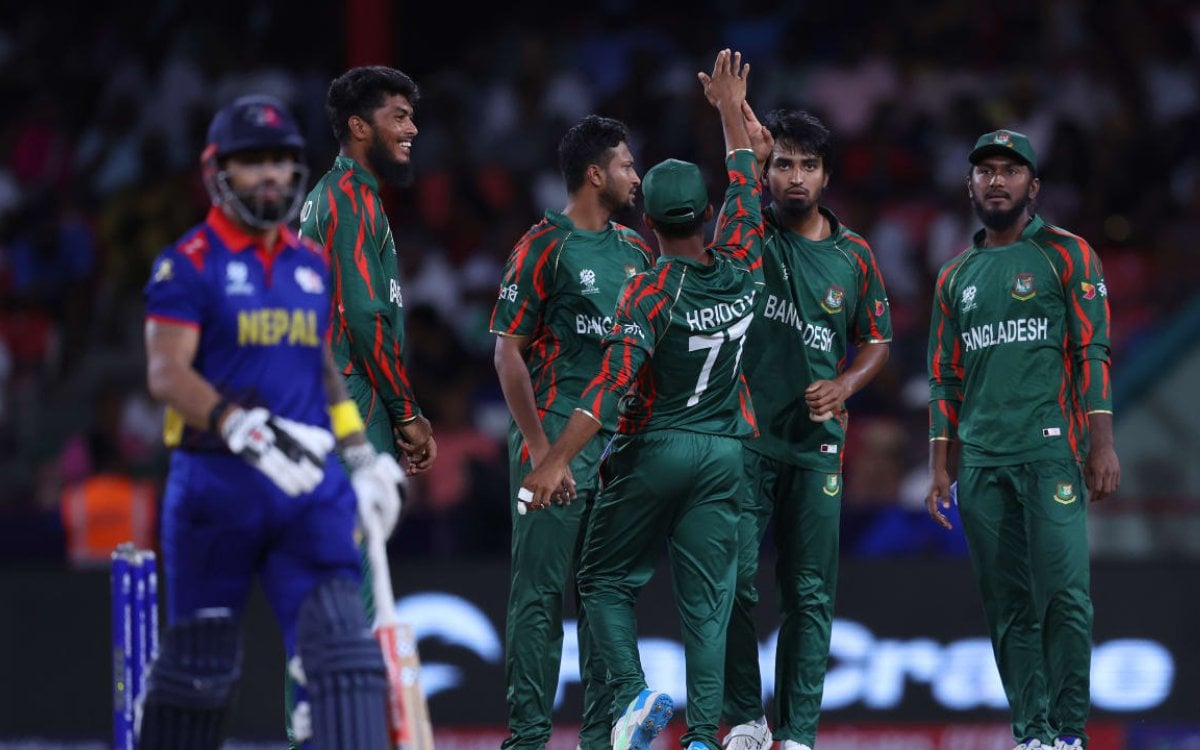 T20 World Cup: Bangladesh Survive Nepal Scare To Seal Super 8 Berth