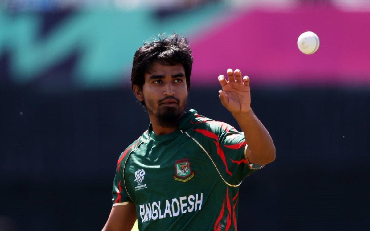 T20 World Cup: Bangladesh s Tanzim Hasan Sakib Fined For Code Of Conduct Violation