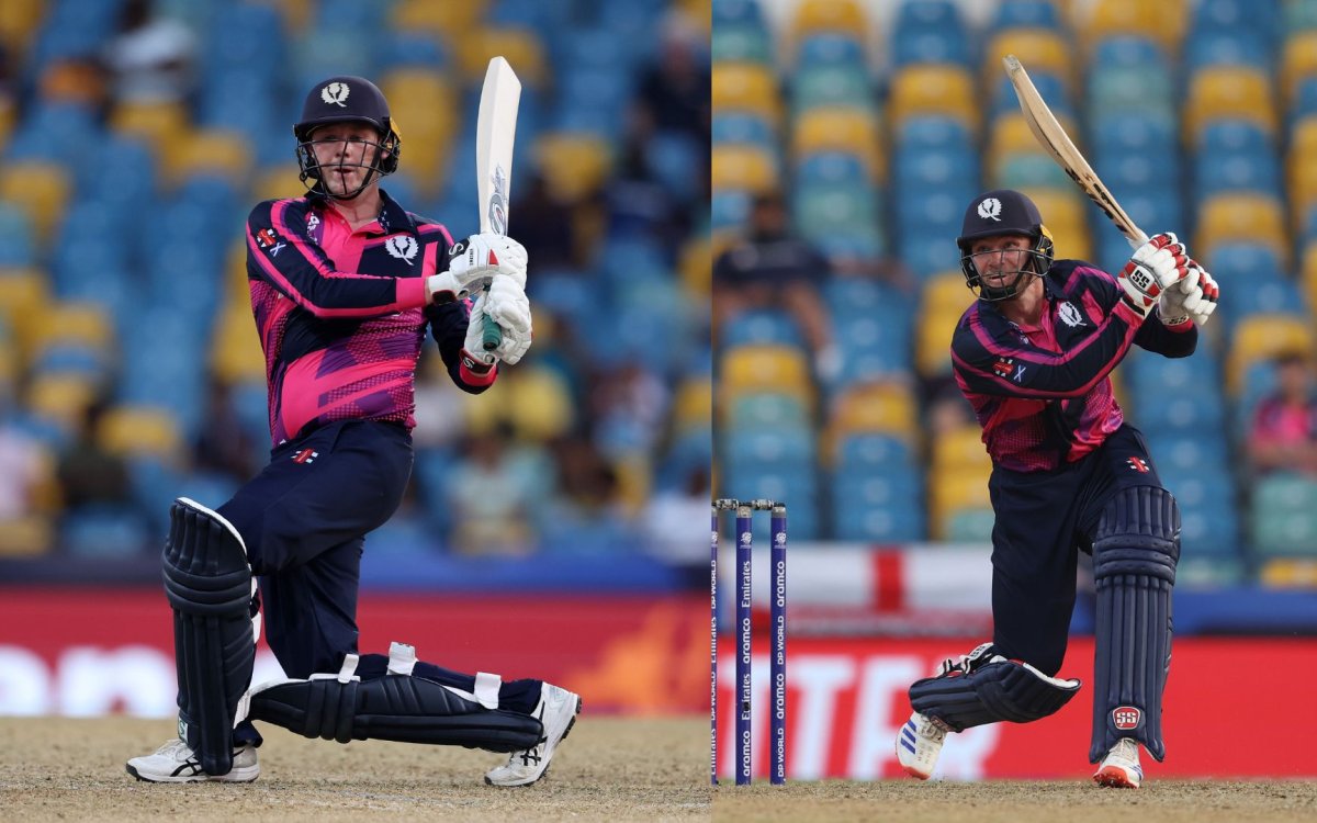 T20 World Cup: Berrington, Leask shine in Scotland's first win over Namibia