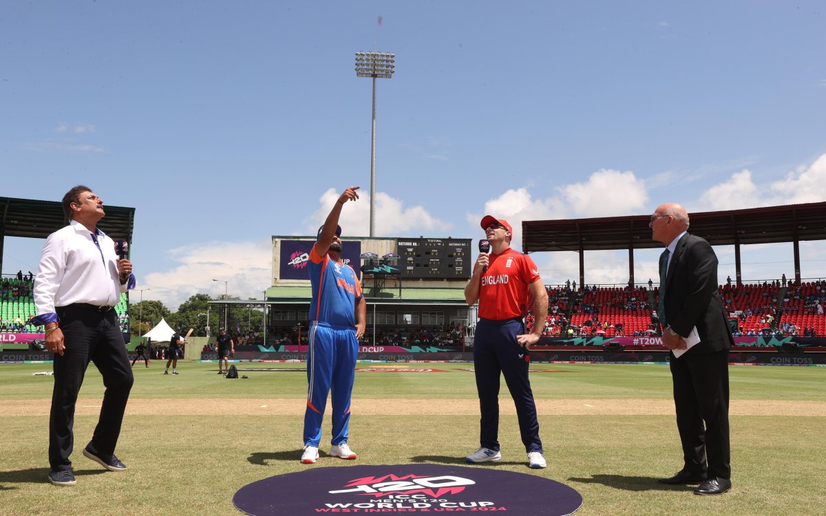 T20 World Cup: England Elect To Bowl First Against India In Rain-hit Second Semifinal