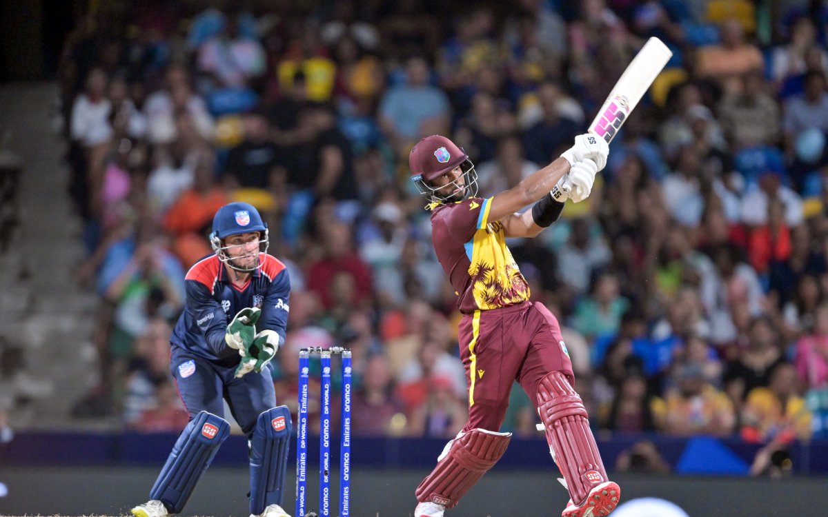 T20 World Cup: Hope, Chase Dominate USA To Set Nine-wicket Victory For WI