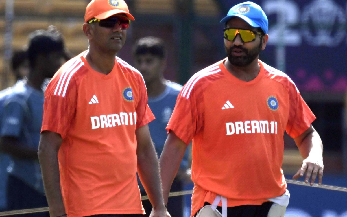 T20 World Cup: Rohit has really ‘enjoyed his time’ with outgoing coach Dravid