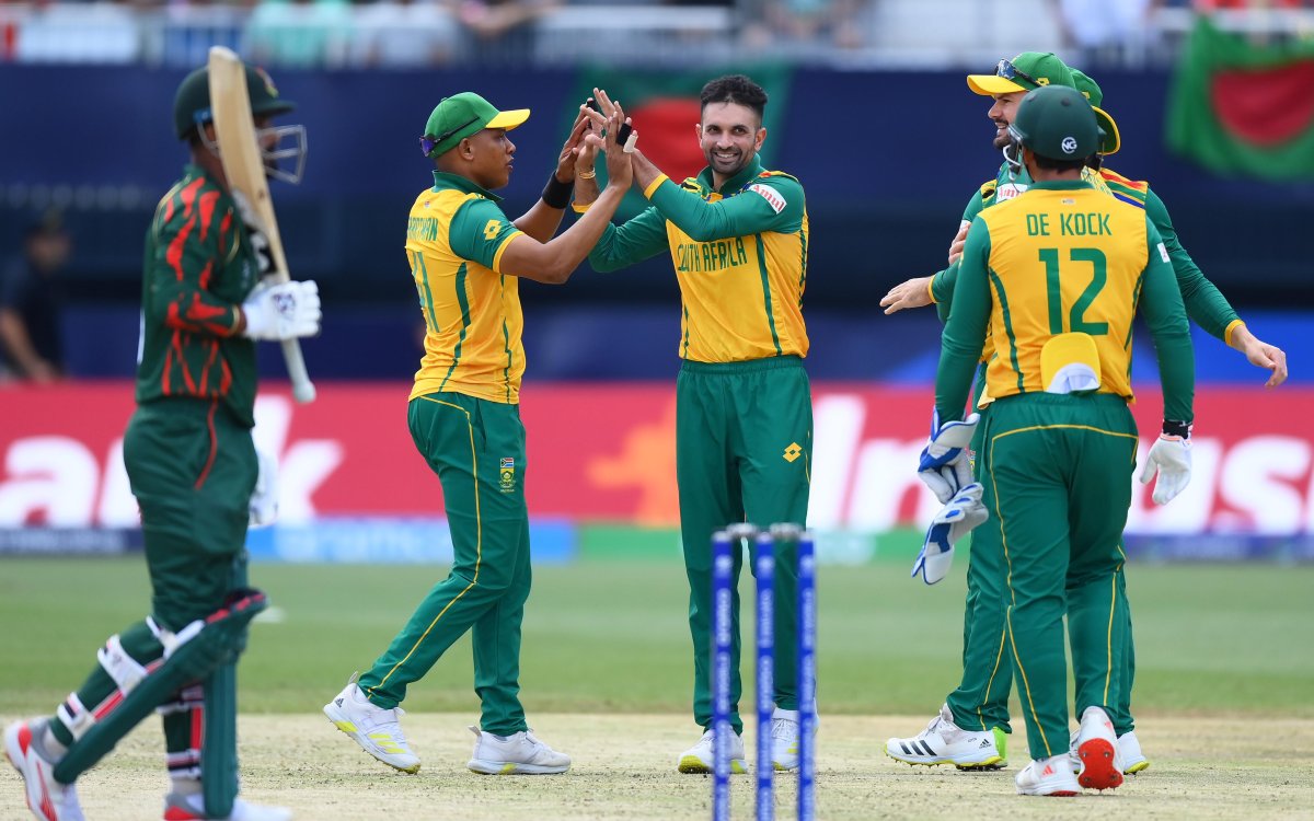 T20 World Cup: South Africa beat Bangladesh in record-breaking New York nailbiter