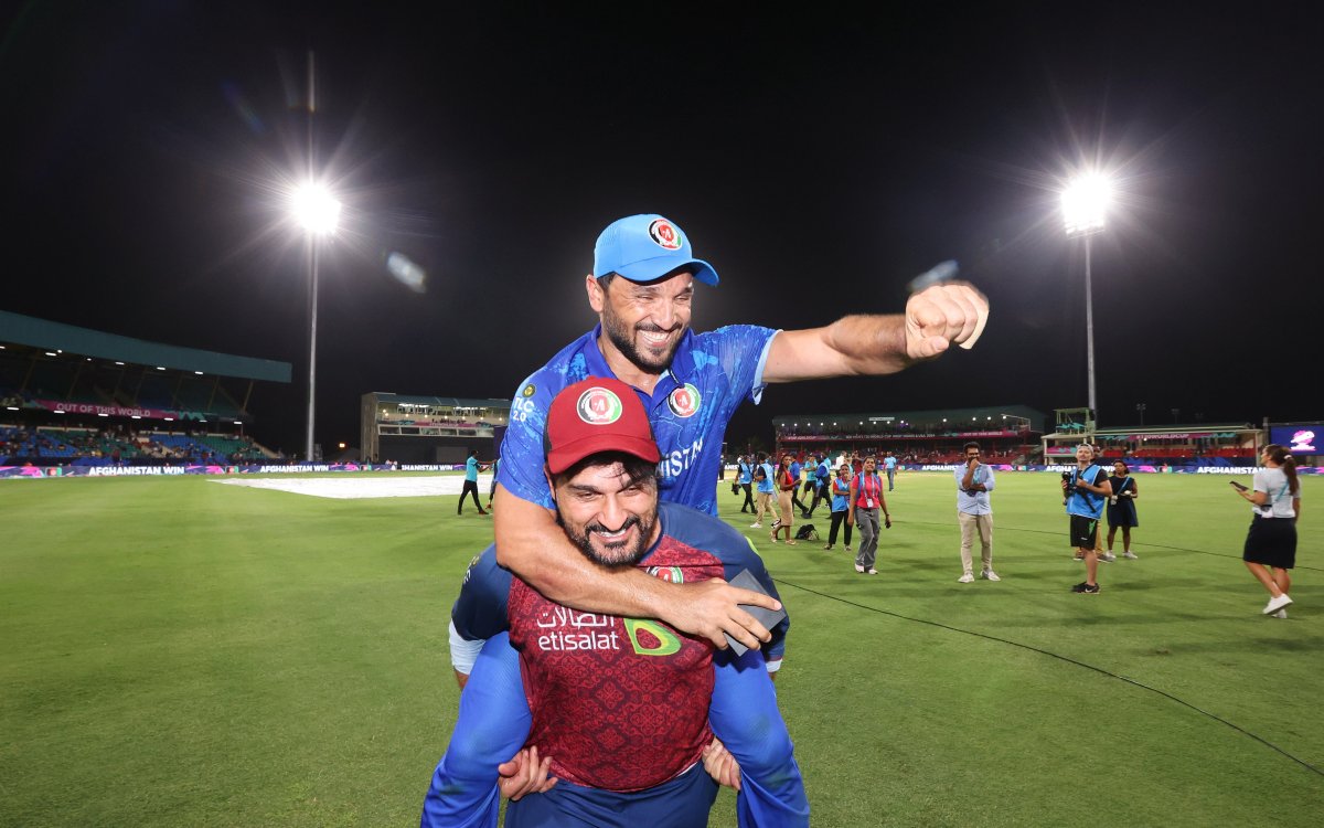 T20 World Cup:  Thank God We At Last Beat Australia , Says Naib After Afghanistan’s Epic Triumph