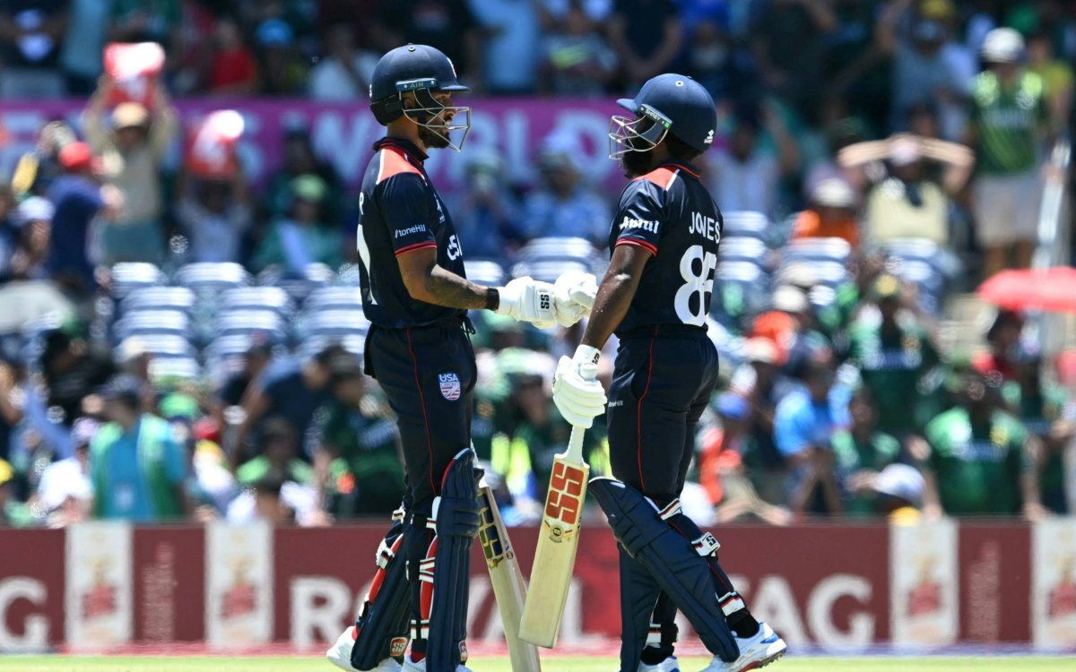 T20 World Cup: USA stun Pakistan by 5 runs in Super Over for second win in Group A