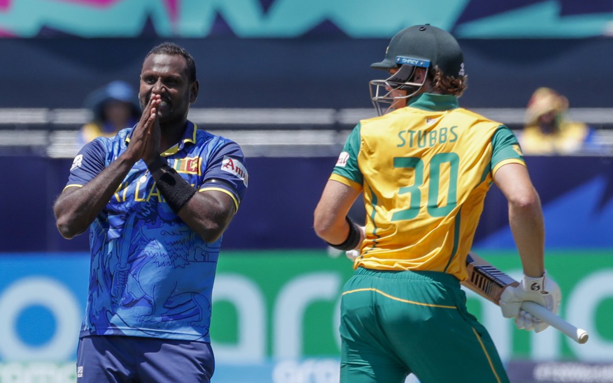 T20 World Cup:  We ve Let Entire Nation Down , Says Matthews After SL s Exit