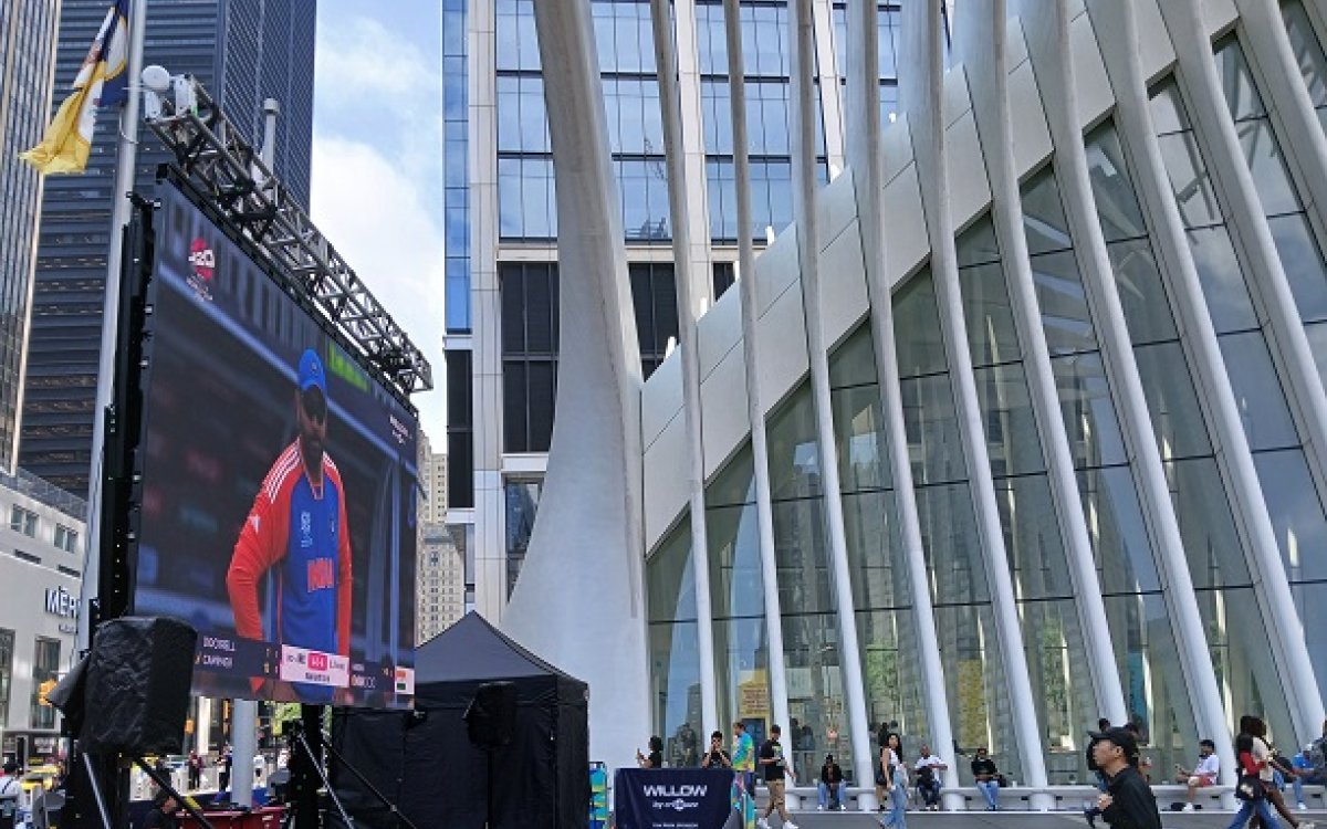 With Giant Screen, Practice Nets T20 World Cup Sparks Interest In Global Game Of Cricket In Insular New York