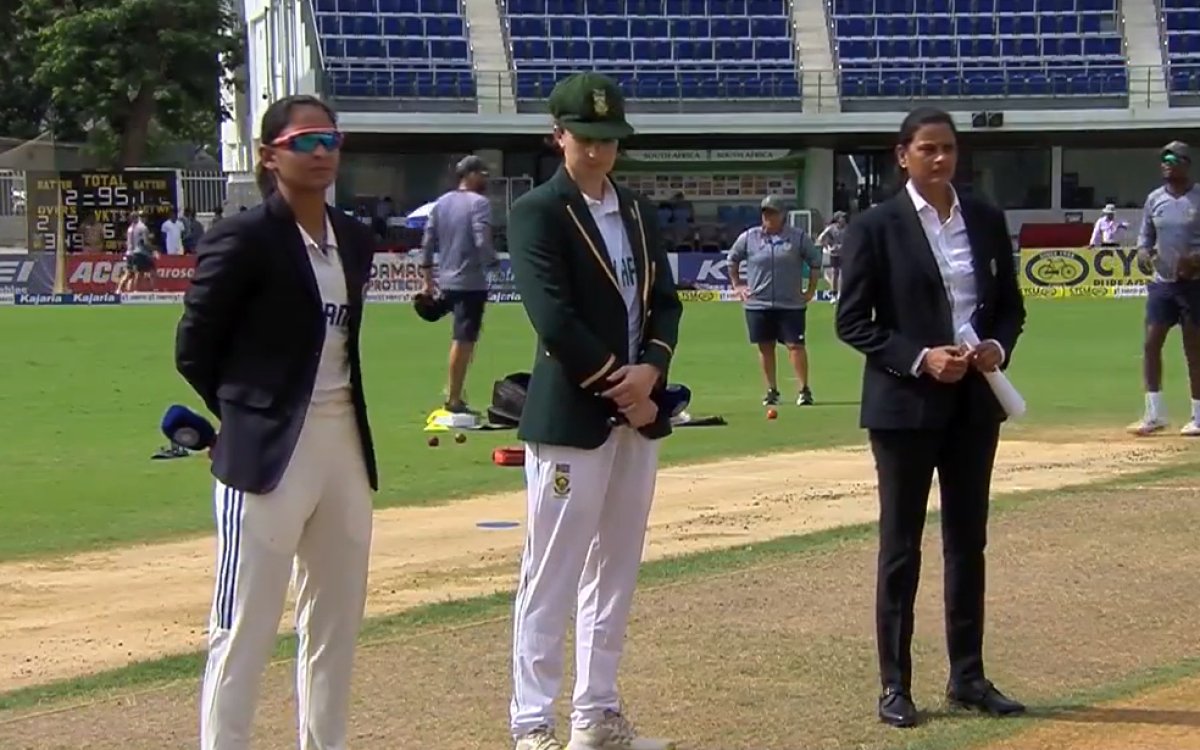 Women s Test: India Win Toss, Opt To Bat First Against South Africa