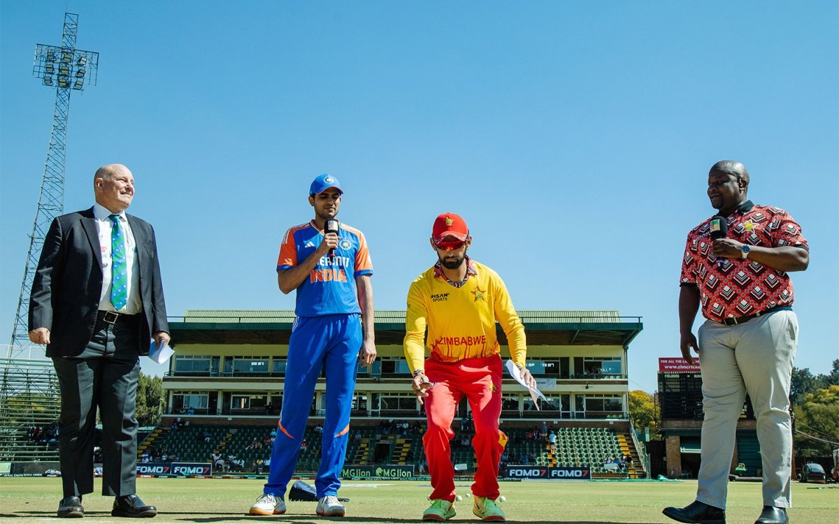 5th T20I: Mukesh, Riyan come in as Zimbabwe win toss and elect to bowl first against India