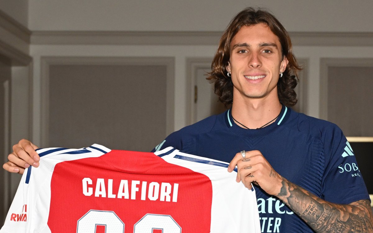 Arsenal Sign Italian Defender Riccardo Calafiori On Long-term Contract