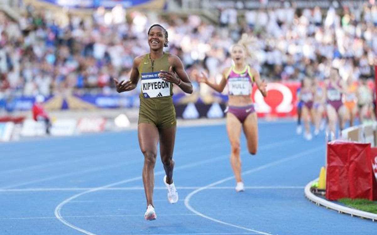 Athletics: Kipyegon Breaks World 1500m Record In Paris