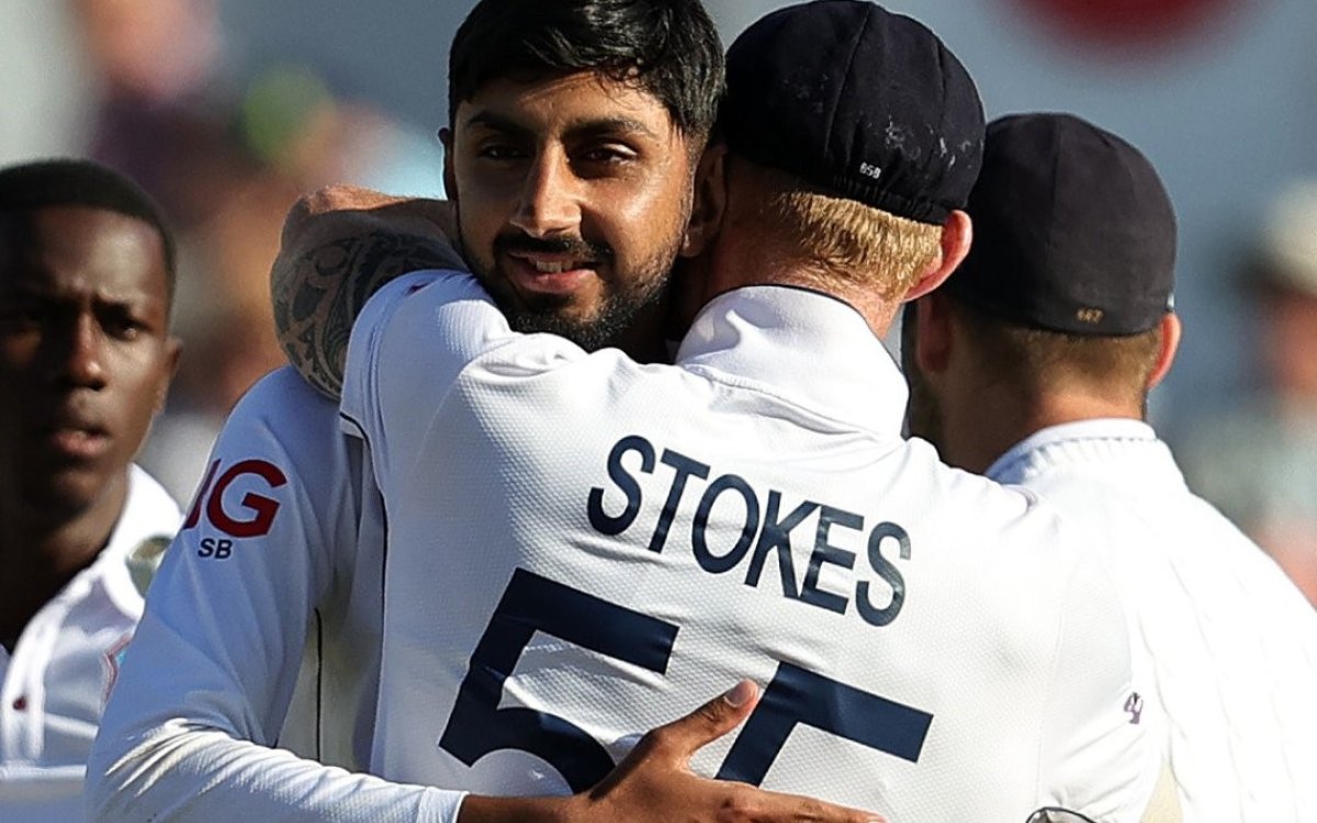 Bashir's record five-wicket haul seals victory for England at Trent Bridge