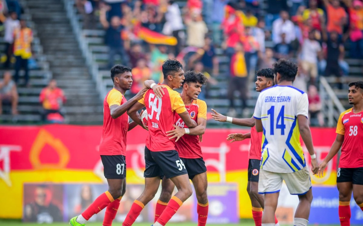 Calcutta Football League 2024: East Bengal FC Defeat George Telegraph SC 3-1