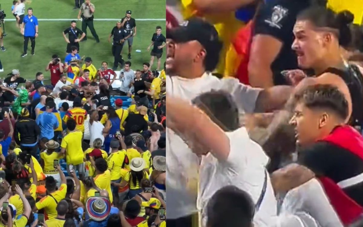 Copa America: Darwin Nunez involved in brawl with fans after Uruguay's SF loss to Colombia